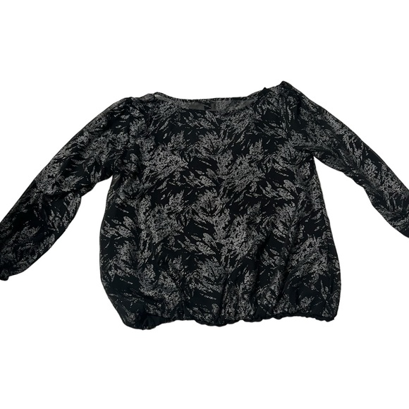 Ann Taylor Factory - Womens Sheer Longsleeve Built-in Tank Sz. MP - Picture 9 of 11